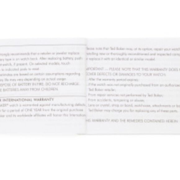 Ted Baker Phylipa Iconic Bow Black Rose Gold Leather Strap Watch - Picture 4 of 16